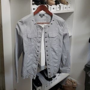 Lightweight leather like jacket